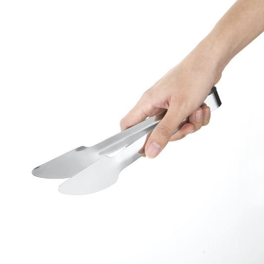 Vogue Hamburger Tong - 225mm 9"