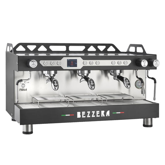 Bezzera 3 Group Moda DE PID Espresso/Coffee Machine - BZMODAPID3B