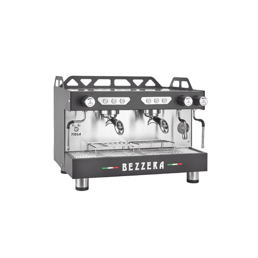 BEZZERA MODA DE 2 Group Espresso Machine Black MODADE2B