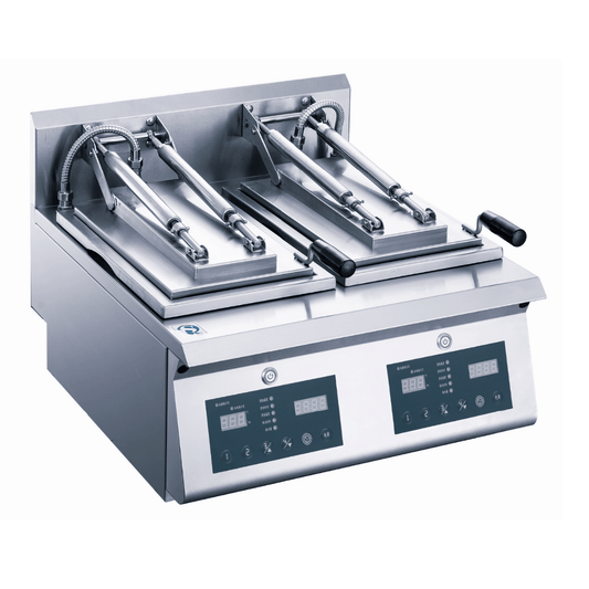 Benchstar Automatic Double Pan Fried Dumplings/Buns Machine - NPD-2