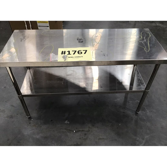 2NDs: Modular System Stainless Steel Workbench WB6-1500/A-NSW1767