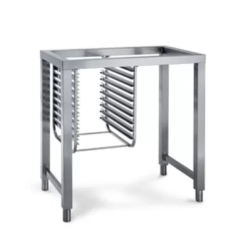 NA102 Stainless Steel Open Stand with Side Runners