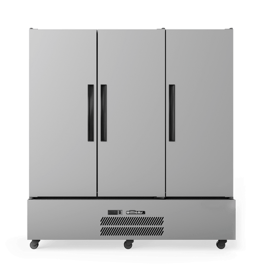 HQS3SSHC Quartz Star - Three Door Stainless Steel Upright Storage Refrigerator