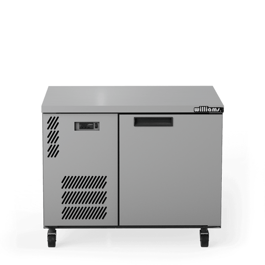 HB1USS Boronia - One Door Stainless Steel Under Counter Display Refrigerator