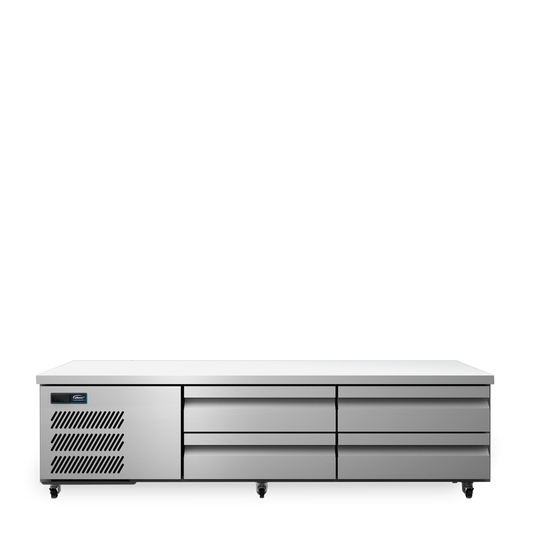 HUBC20 Under Broiler Counter - Four Drawer Self Contained Lowline Refigerator