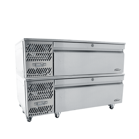 VSWCD1S-HC Vari Temp Drawer Hydrocarbon - two drawer self contained variable temperture units - stacked