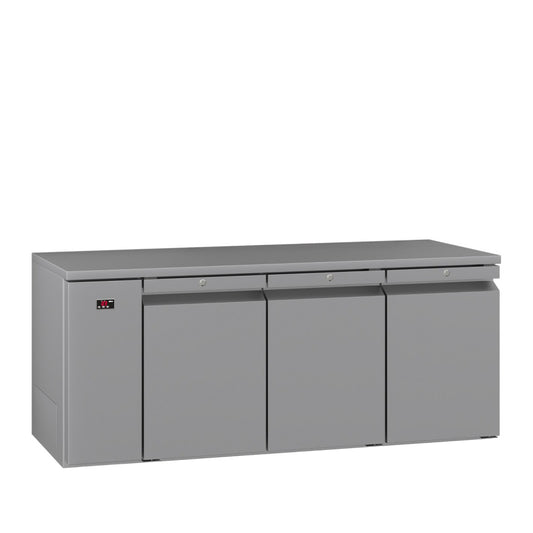 HO3RSS Opal - Three Door Stainless Steel Remote Under Counter Refrigerator