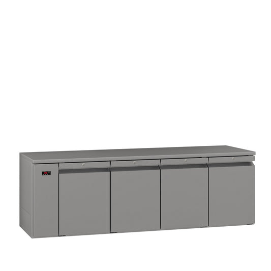 HO4RSS Opal - Four Door Stainless Steel Remote Under Counter Refrigerator