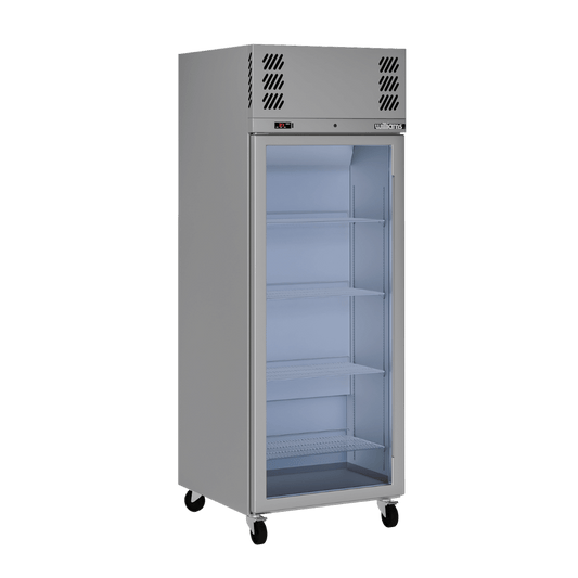 LP1GS Peal - One Door Stainless Steel Upright Display Freezer