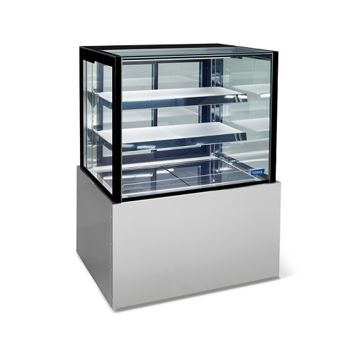 HTG9HC Topaz Cake Display - 900Mm Two Tier (Plus Base) Free Standing Refrigerated Cake Display