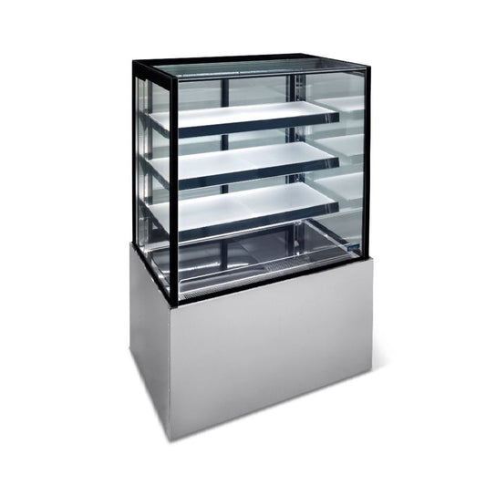 HTGH9HC Topaz Cake Display - 900Mm Three Tier (Plus Base) Free Standing Refrigerated Cake Display