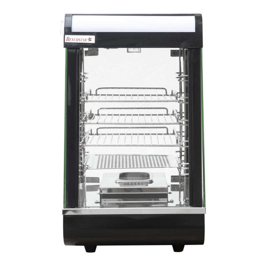Benchstar All Stainless Steel Pie Warmer and Hot Food Display 40 Pies - PW-RT/380/TGE
