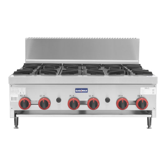 Gasmax Gas 6 Burner Cook Top RB-6ELPG