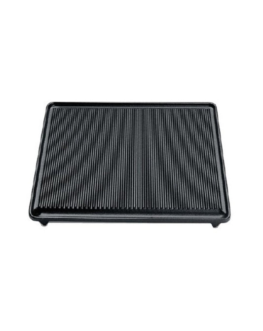 7PRR Ribbed Cast Iron Plate for Single Burner. 350 X 270 X 60mm