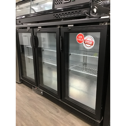 Ex-Showroom: Thermaster Three Door Drink Bar Fridge/Cooler - SC316G-VIC1067