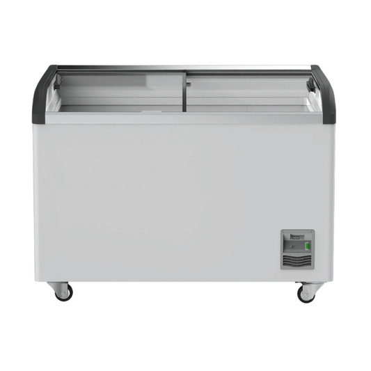 Thermaster Heavy Duty Supermarket Glass Sliding Lid Freezers 406L - SD-406K