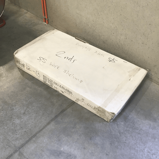 Ex-Showroom: Modular System Stainless Steel Top Utility Bench - SHSB/2-13-SA7-Jul