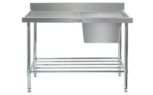 Simply Stainless Sink Bench with Splashback SS05.7.2100R