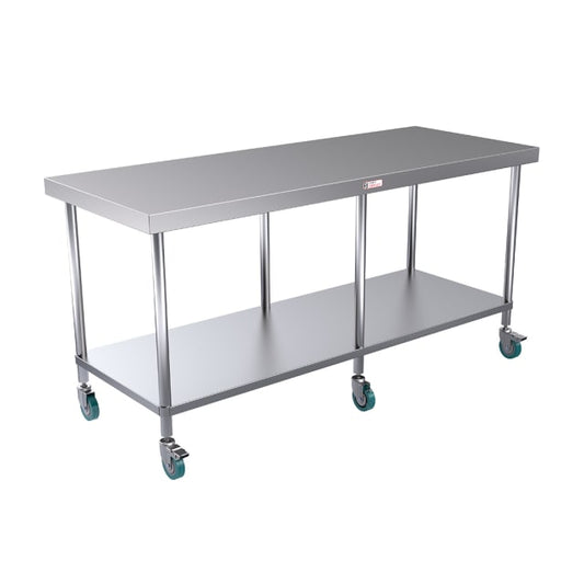 Simply Stainless Mobile Work Bench SS03.7.2400