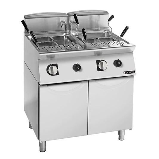 Giorik 900 Series 800mm wide 40L + 40L Freestanding Gas Pasta Cooker CPG946T.N