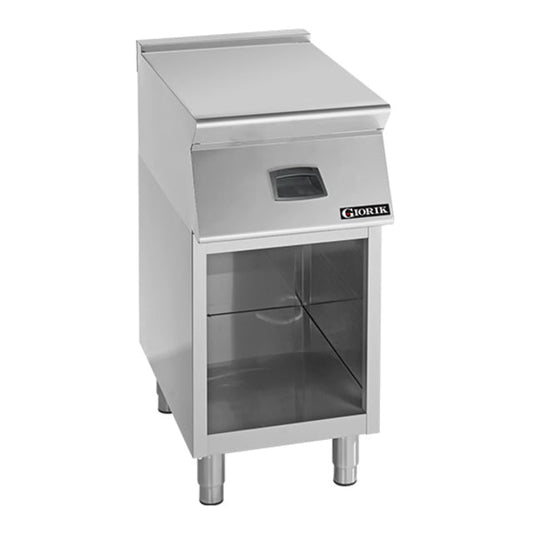 Giorik 700 Series 400mm wide Worktop on Open Base with Drawer EN72CGT