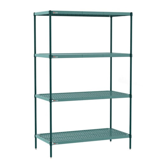 Metro Super Erecta PRO 5 Tier Polymer Mat Shelving - 24 x 36 x 74" PR.5T74.2436