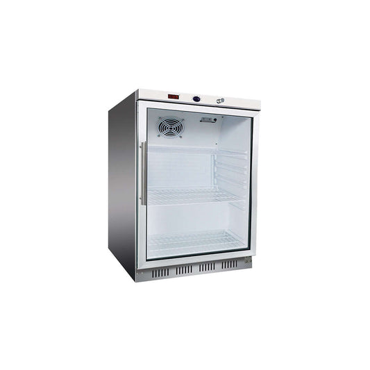 Thermaster Display Bar Fridge with Glass Door - HR200G S/S