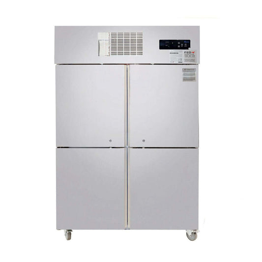Thermaster TROPICAL 4 x Half door SS Fridge - SUC1000