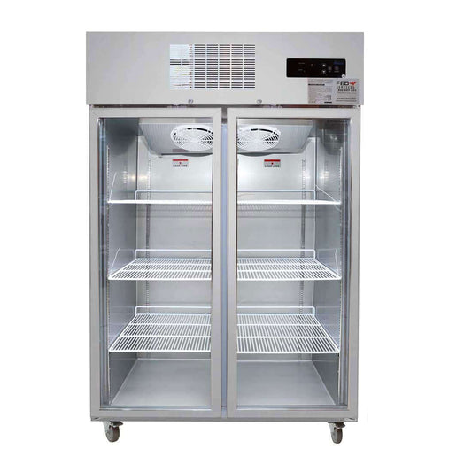 Thermaster Double Door Upright Display Fridge - SUCG1000