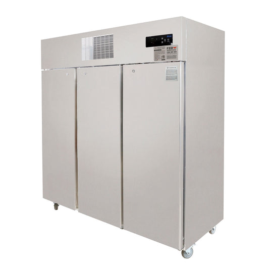 Thermaster Three Door SS Upright Storage Freezer - SUF1500