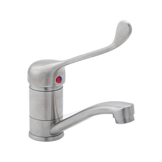 Stainless Steel Lever Handle Basin Mixer 6 Star T-3MLB6MIX
