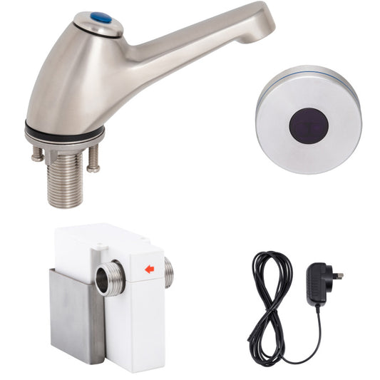 Pillar Tap with Hob-Mount Sensor Mains Operated T-3MSS-PTSM