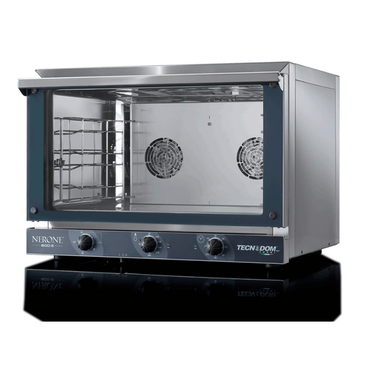 Tecnodom Nerone EKO 600x400 Tray Convection Oven with Grill - TDE-3BG