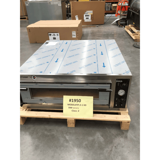 2NDs: Prisma Food Pizza Ovens Single Deck 6 x 35cm - TP-2-1-SD-NSW1950