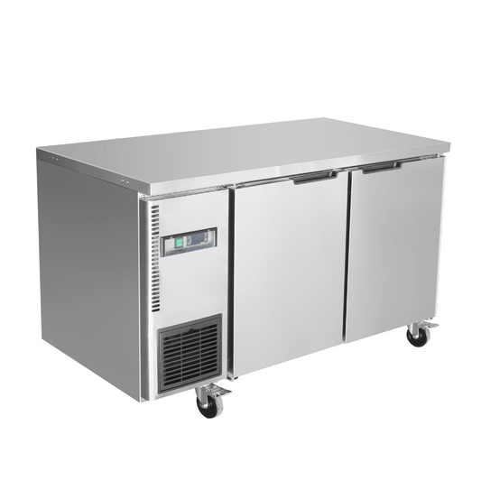 2NDs: Thermaster Stainless Steel Double Door Workbench Freezer - TS1200BT-NSW2131