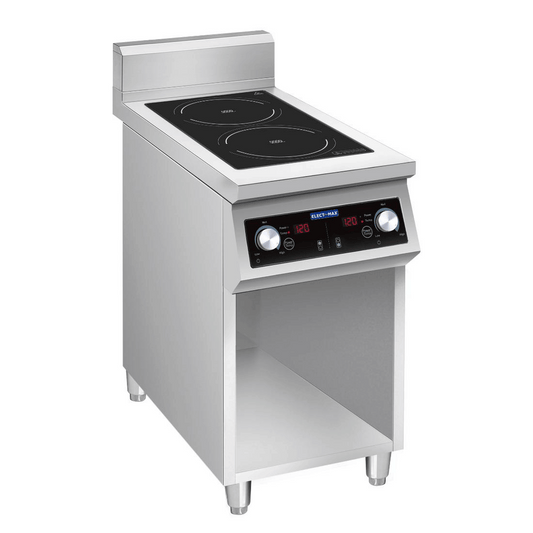 ElectMax 900 Series Induction 2 Burner Cooker with Splashback EIC9-400P