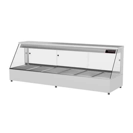 Woodson 6 Module Straight Hot Food Display W.HFS26
