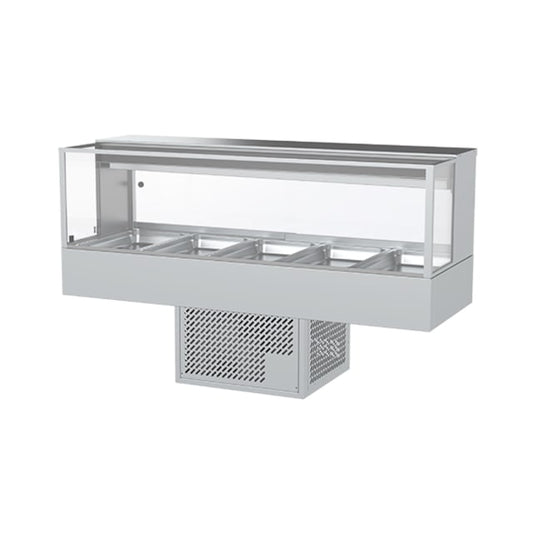 Woodson 5 Module Square Cold Food Display WR.CFSQ25