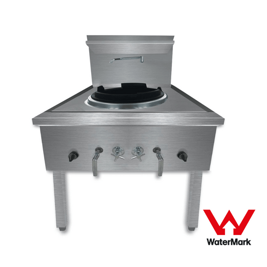 Gasmax Waterless LPG Single Wok Chimney Burner - WW-1LC