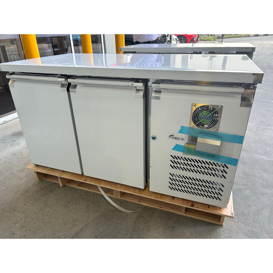 Ex-Showroom: FED-X S/S Two Door Bench Fridge - XUB7C13S2V-QLD127