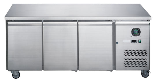2NDs: FED-X S/S Three Door Bench Fridge - XUB7C18S3V-NSW2174