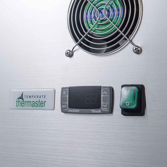 FED-X Three Door Standard Saladette On Castors - XPZ3600TN