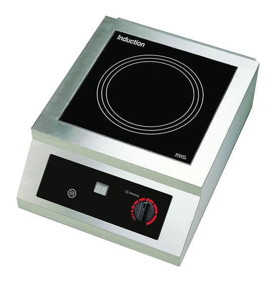 Y3500TT Yellow Induction 3500watt Counter Top Unit - 385mm x 520mm x 177mm 15amp plug