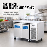 Thermaster Dual-Temperature GN Counter Refrigerator – GN2100DT