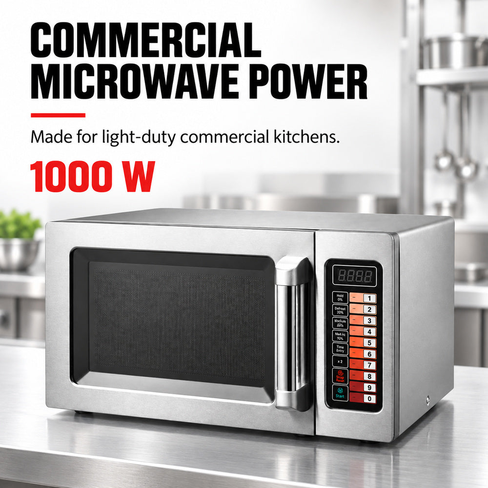 Benchstar Stainless Steel Microwave Oven - MD-1000L