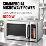 Benchstar Stainless Steel Microwave Oven - MD-1000L