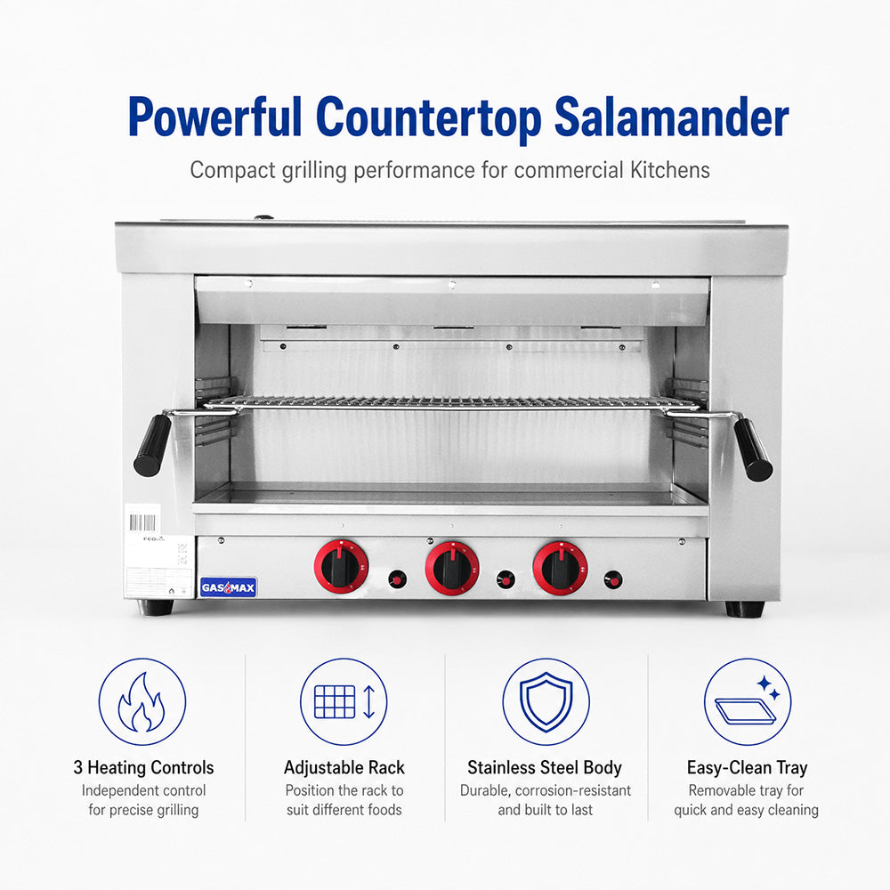 Gasmax Heavy Duty LPG Salamander REB-02ELPG