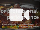Gasmax Heavy Duty Natural Gas Salamander - REB-02E