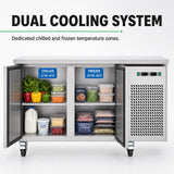 Thermaster Dual-Temperature GN Counter Refrigerator – GN2100DT