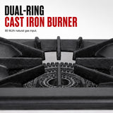 Gasmax Gas Dual Ring Single Burner Single Hob RB-1ELPG